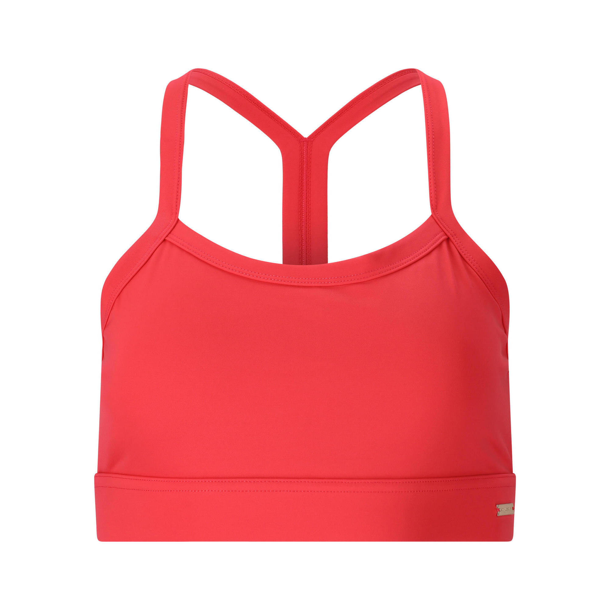 Athlecia - Brassière Femme Athlecia Bloom V2 - Soutien-gorge - Orange|rouge - 40 M - Decathlon