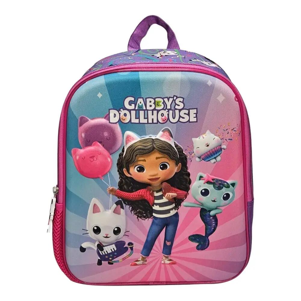 Rucsac 3D, 30x24x12 cm, multicolor, bretele ajustabile, Gabby's Dollhouse 3/3