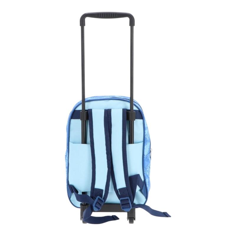 Rucsac tip Troler pentru gradinita, 31x24x10 cm, albastru, Stitch