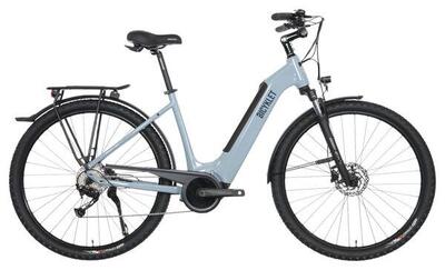 Bicicletta elettrica Lucien Shimano Alivio 9V 400 Wh 29'' Blu Smerigliato