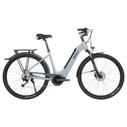 VTC Électrique Bicyklet Lucien Shimano Alivio 9V 400 Wh 29'' Bleu Givré