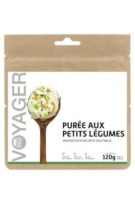 Gevriesdroogd gerecht: aardappelpuree met groenten