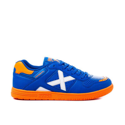 Zapatilla de futbol sala MUNICH Continental V2 azul