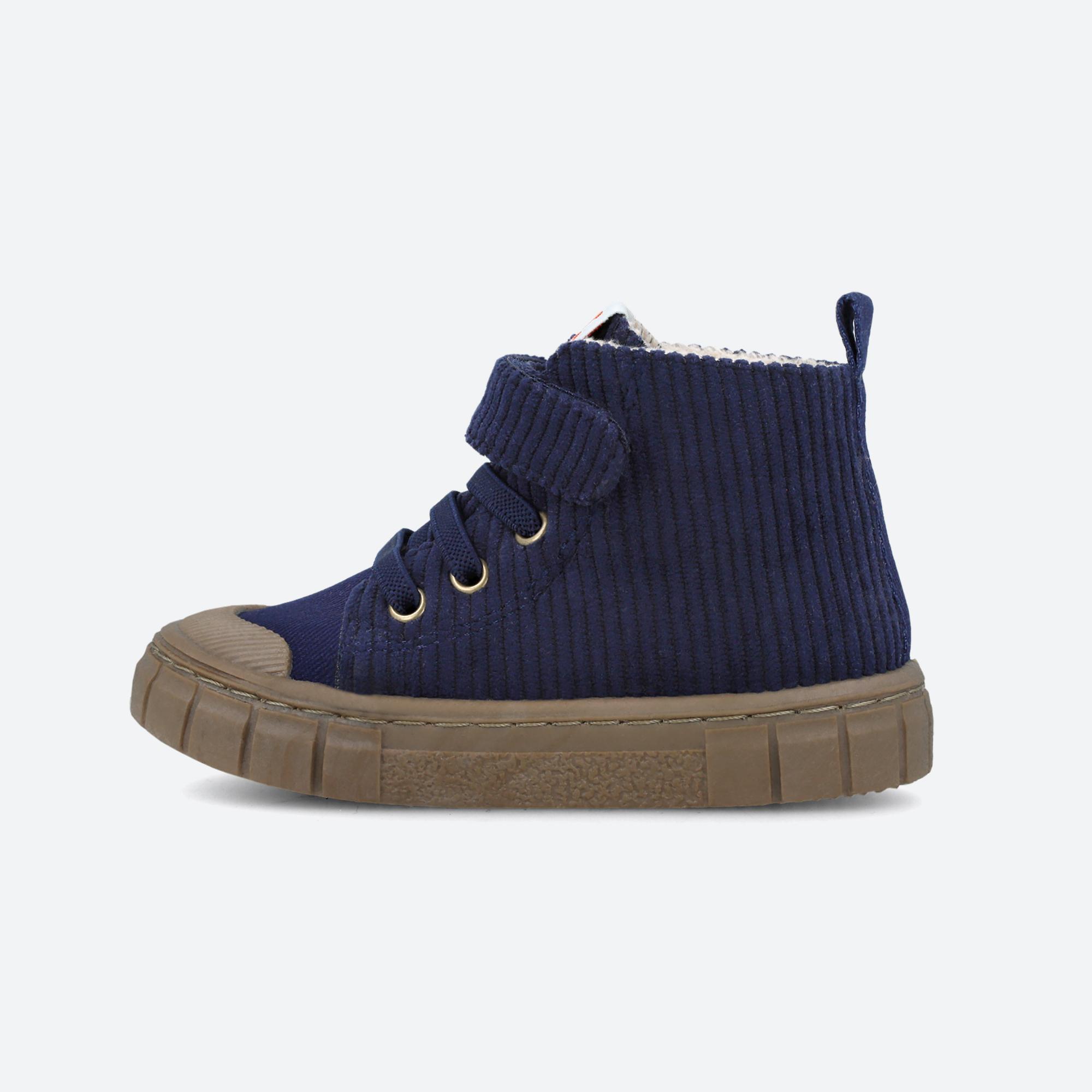 Botins Barefoot Menino Garvalín 251330A Azul Marinho Fecho Adesivo 6/7
