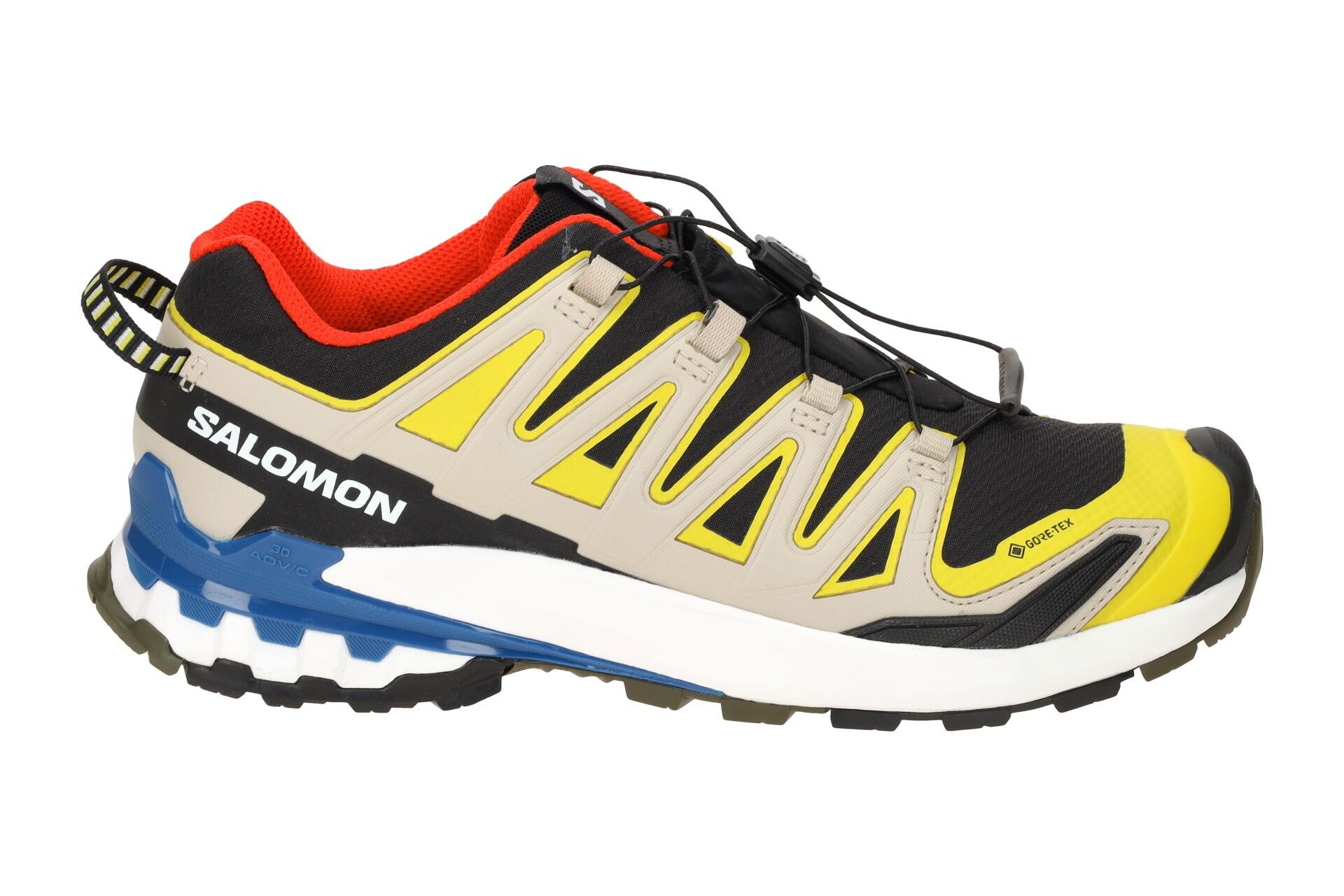 Salomon XA Pro 3D V9 Schuhe gelb kombi GORE-TEX 471190 2/7