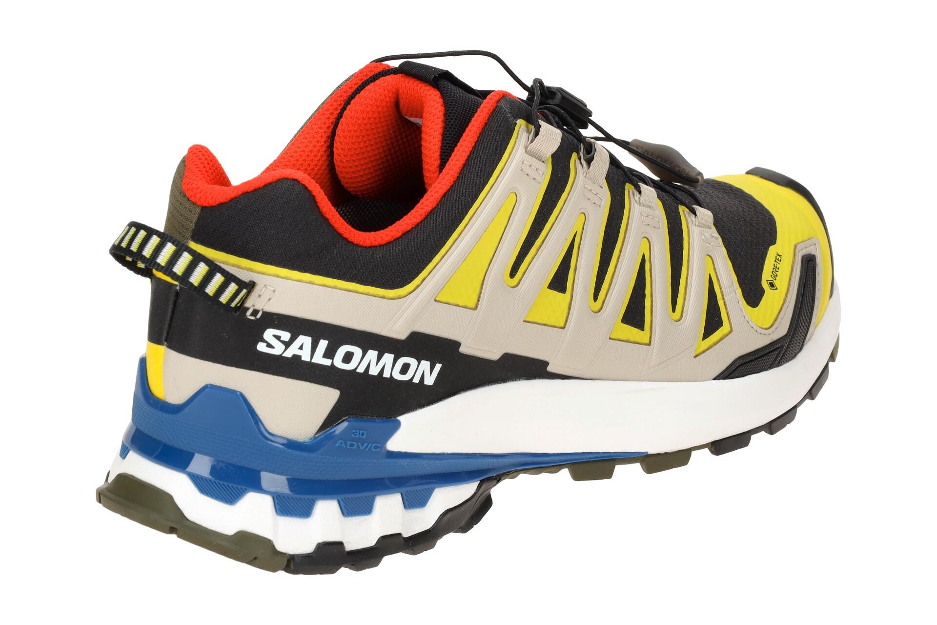 Salomon XA Pro 3D V9 Schuhe gelb kombi GORE-TEX 471190 4/7