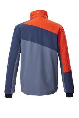 Killtec ksw 32 ski jas heren - blauw/oranje