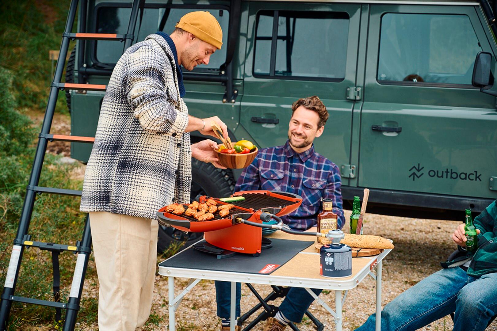 NomadiQ BBQ modèle 3.0 - Rouge Terre 6/7