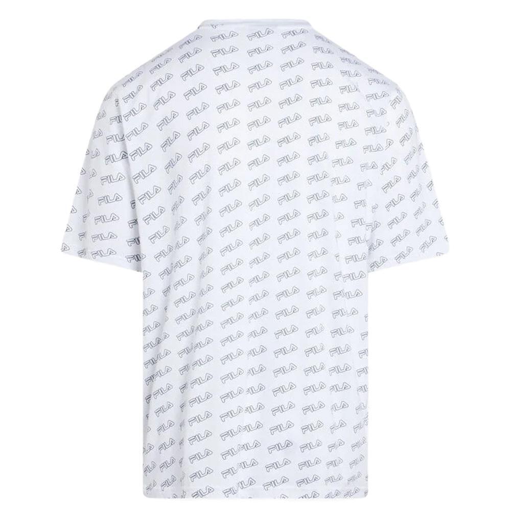 T-shirt Blanc Homme Fila Flat Print 2/2