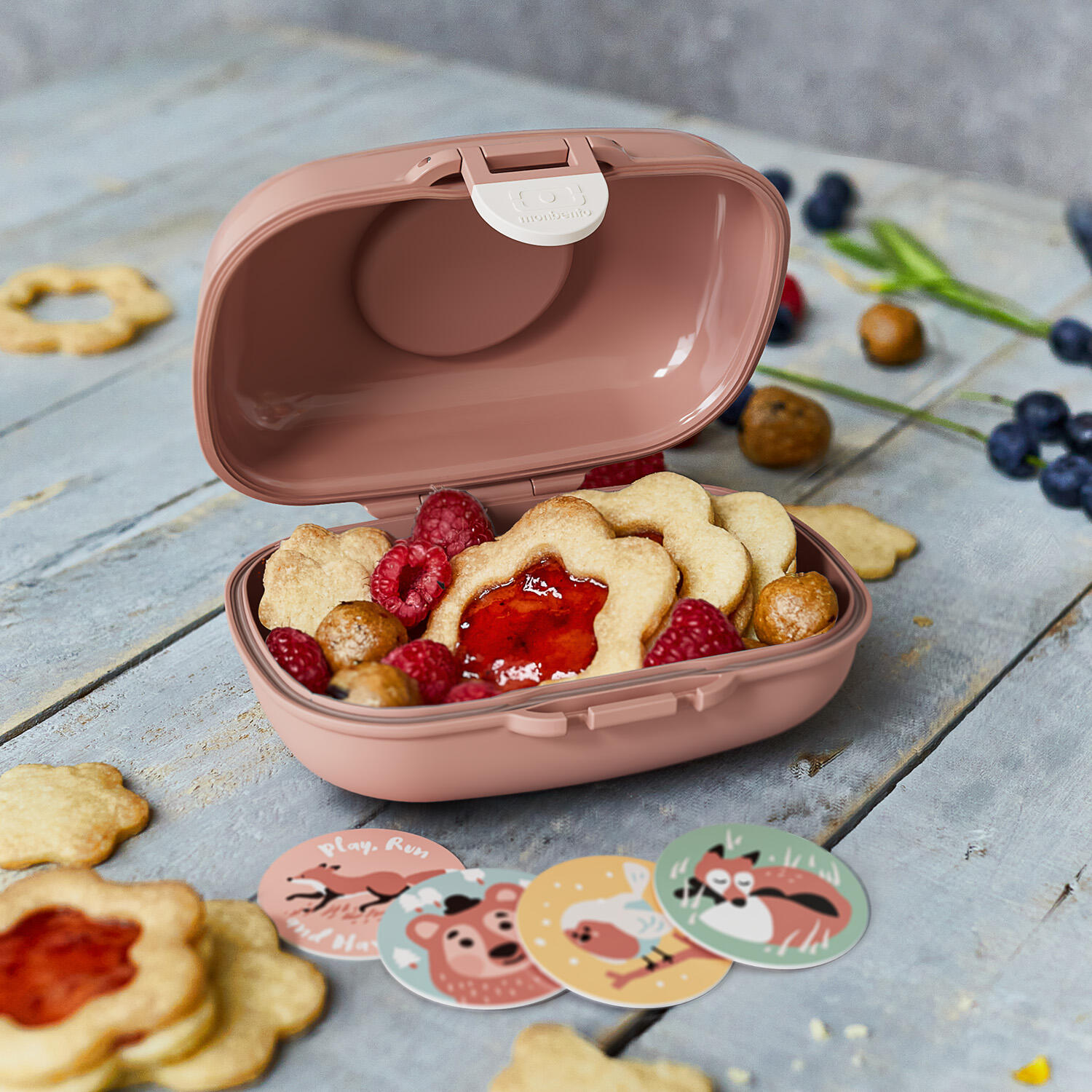 Boite à goûter 600ml|Enfants|Ecole, pique-nique|Gram 6/6