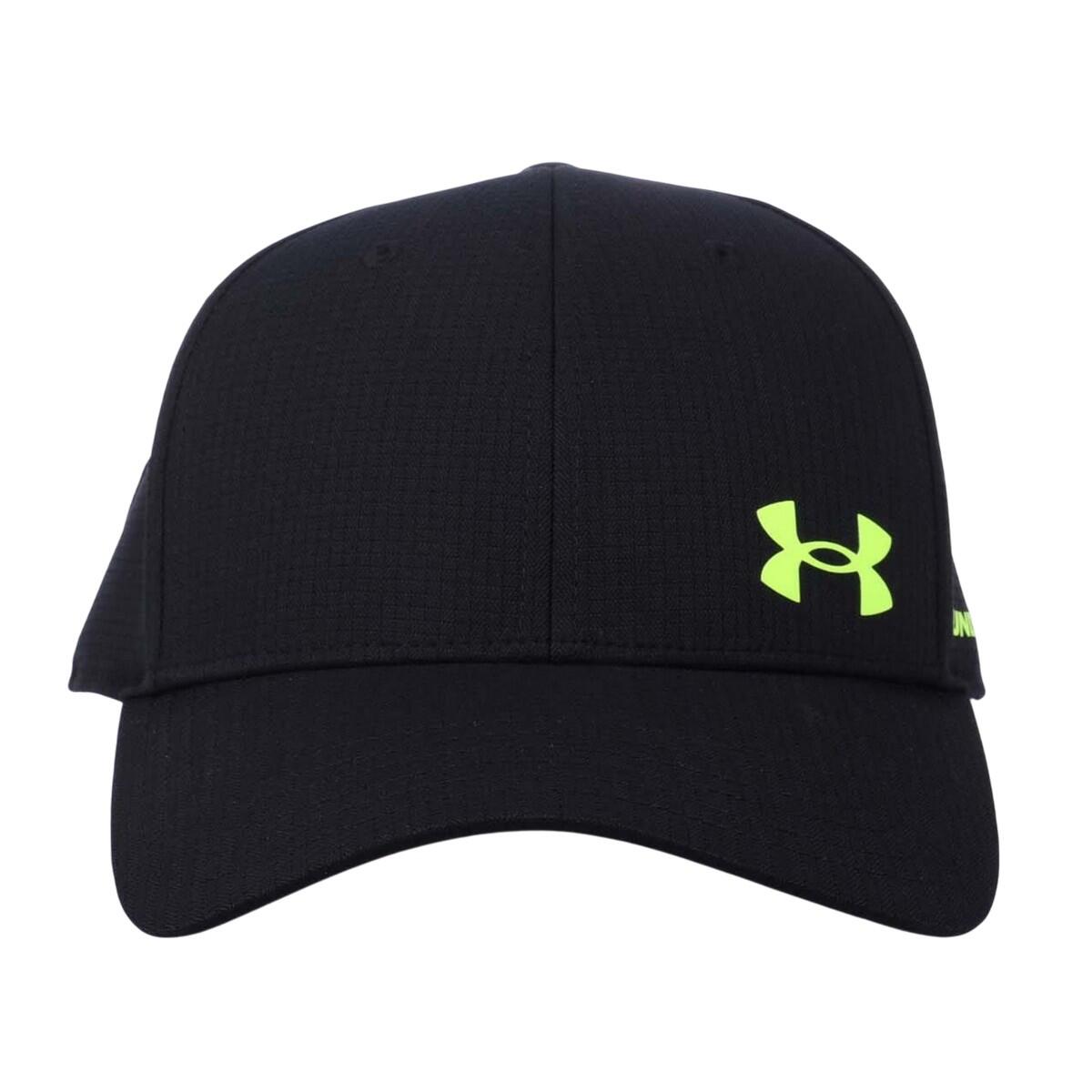 UNDER ARMOUR Mens Adjustable Vent Baseball Cap (Black)