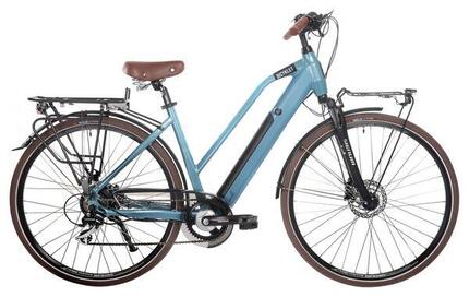 Elektro-Citybike Bicyklet Camille Shimano Acera/Altus 8V 504 Wh 700 mm Blau