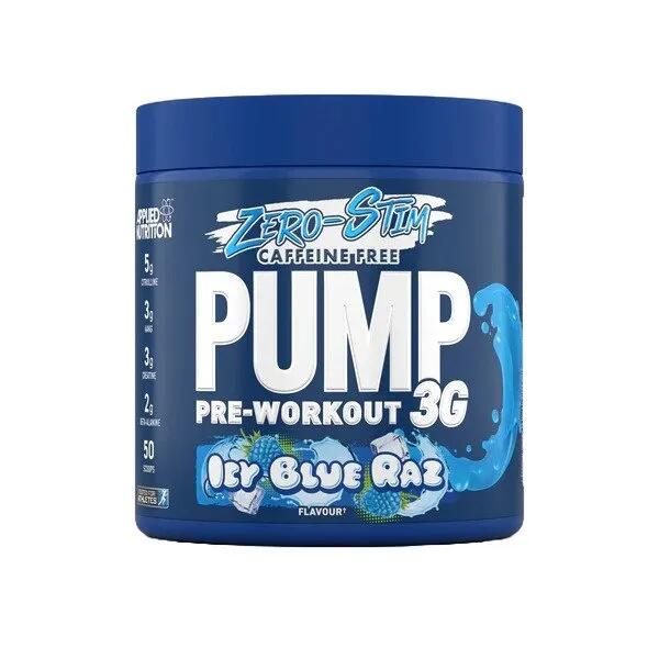Applied Nutrition Pump 3G Pre-Workout Caffeine Free 375g icy blue razz
