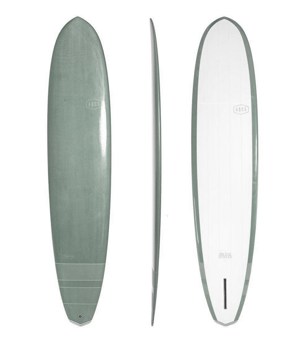 Bronze Whaler Longboard by Beau Young - Olive