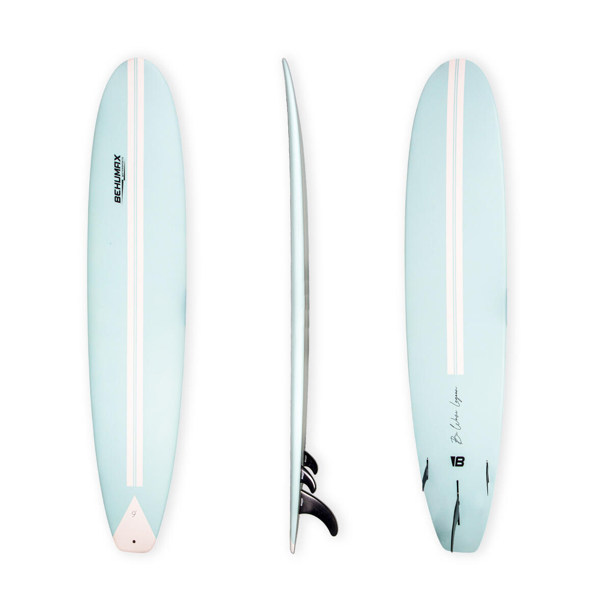 BEHUMAX Prancha de surf Be Wave Lagoon 9′ Longboard Behumax