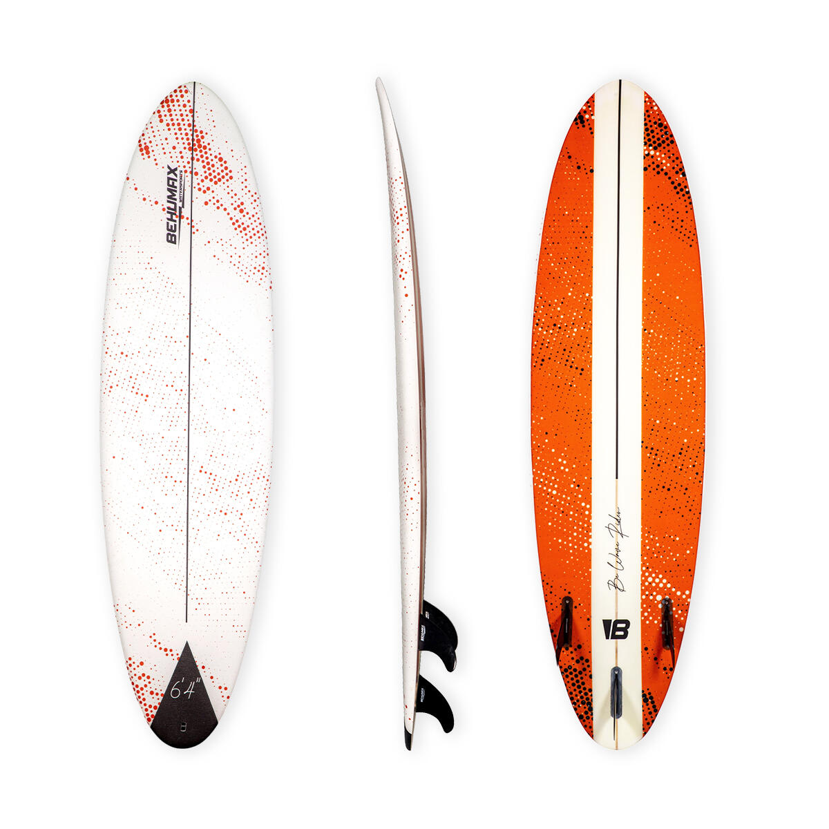 BEHUMAX Tabla de Surf Evolutive Be Wave Rider 6’4″ Behumax