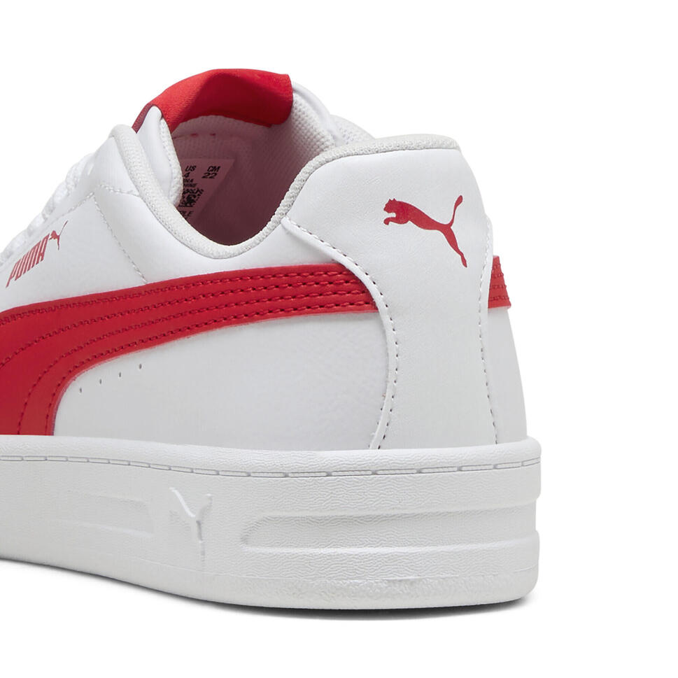 Młodzieżowe sneakersy Court Classic Clean PUMA White For All Time Red