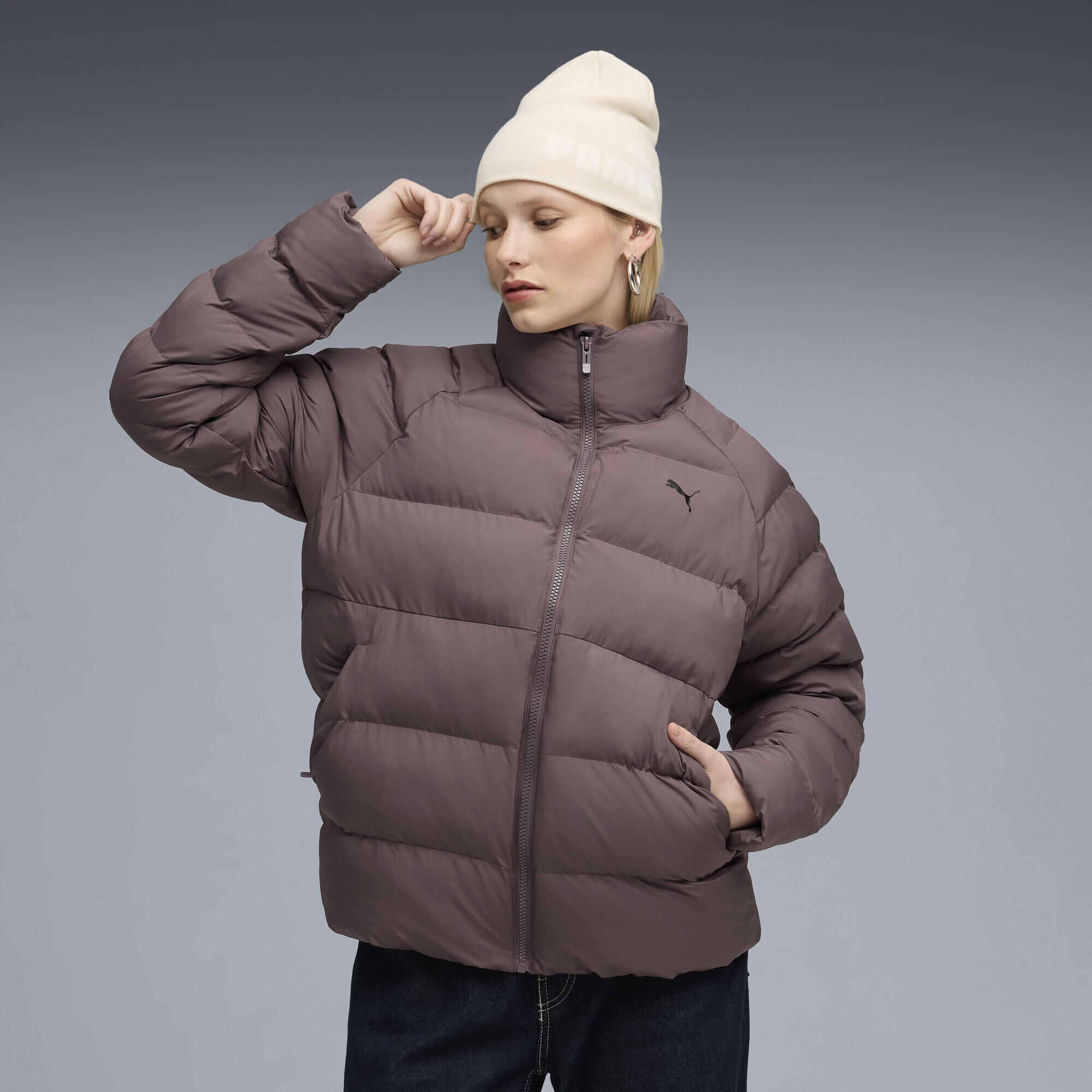 Puma - Veste Mono Femme Puma - Veste - Violet - Decathlon