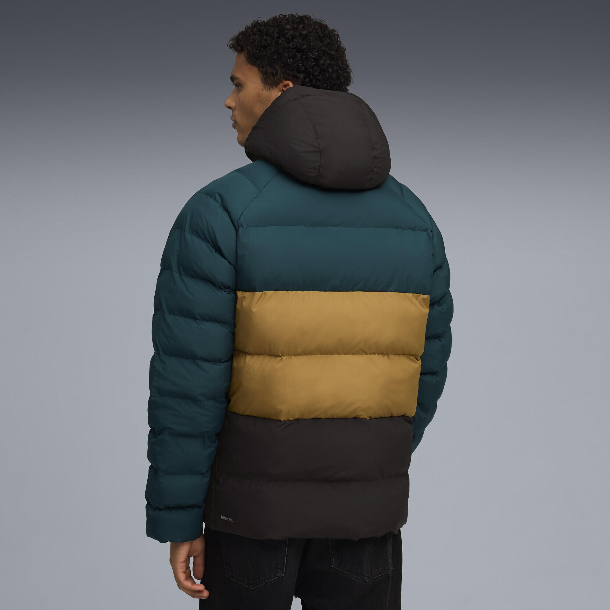 Casaco corrida homem com capuz resistente ao vento Mono Kapuzenjacke PUMA 3/5