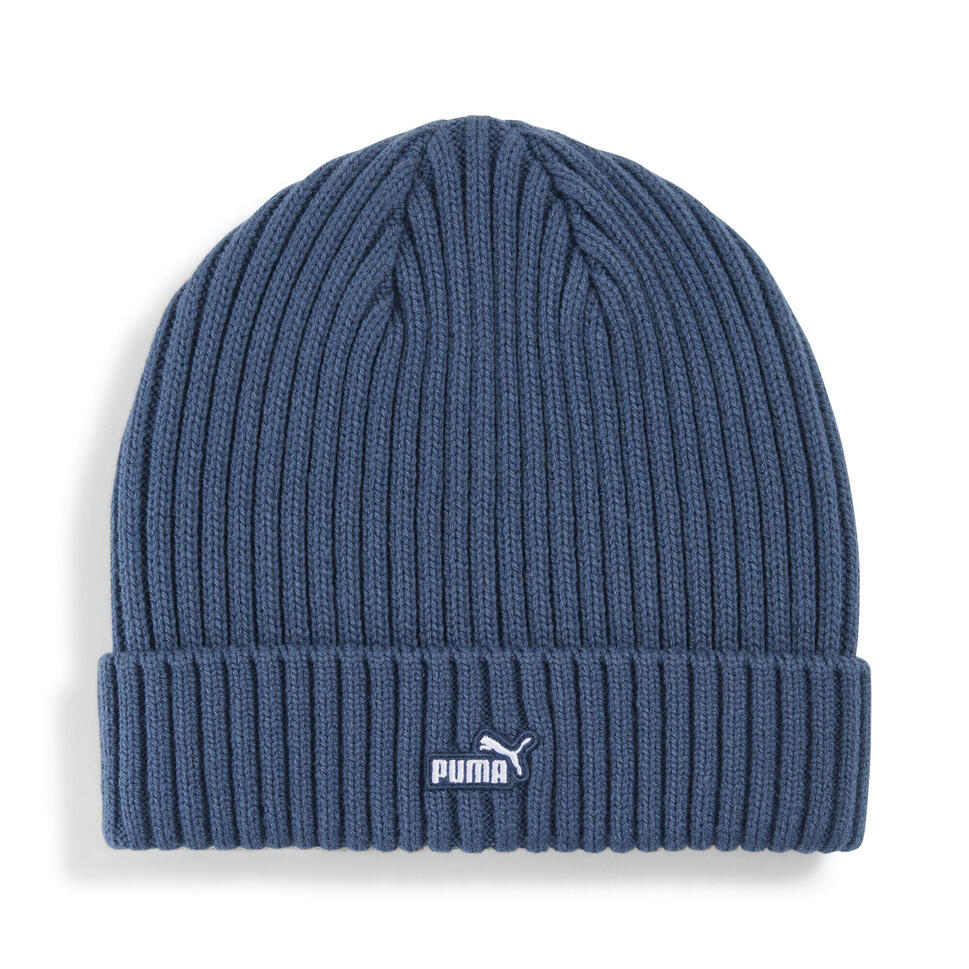 Czapka średniej głębokości Essentials z naszywką PUMA Dark Indigo Blue