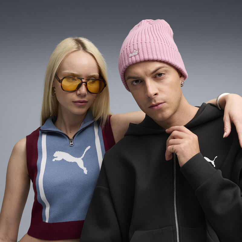 Czapka średniej głębokości Essentials z naszywką PUMA Poised Pink