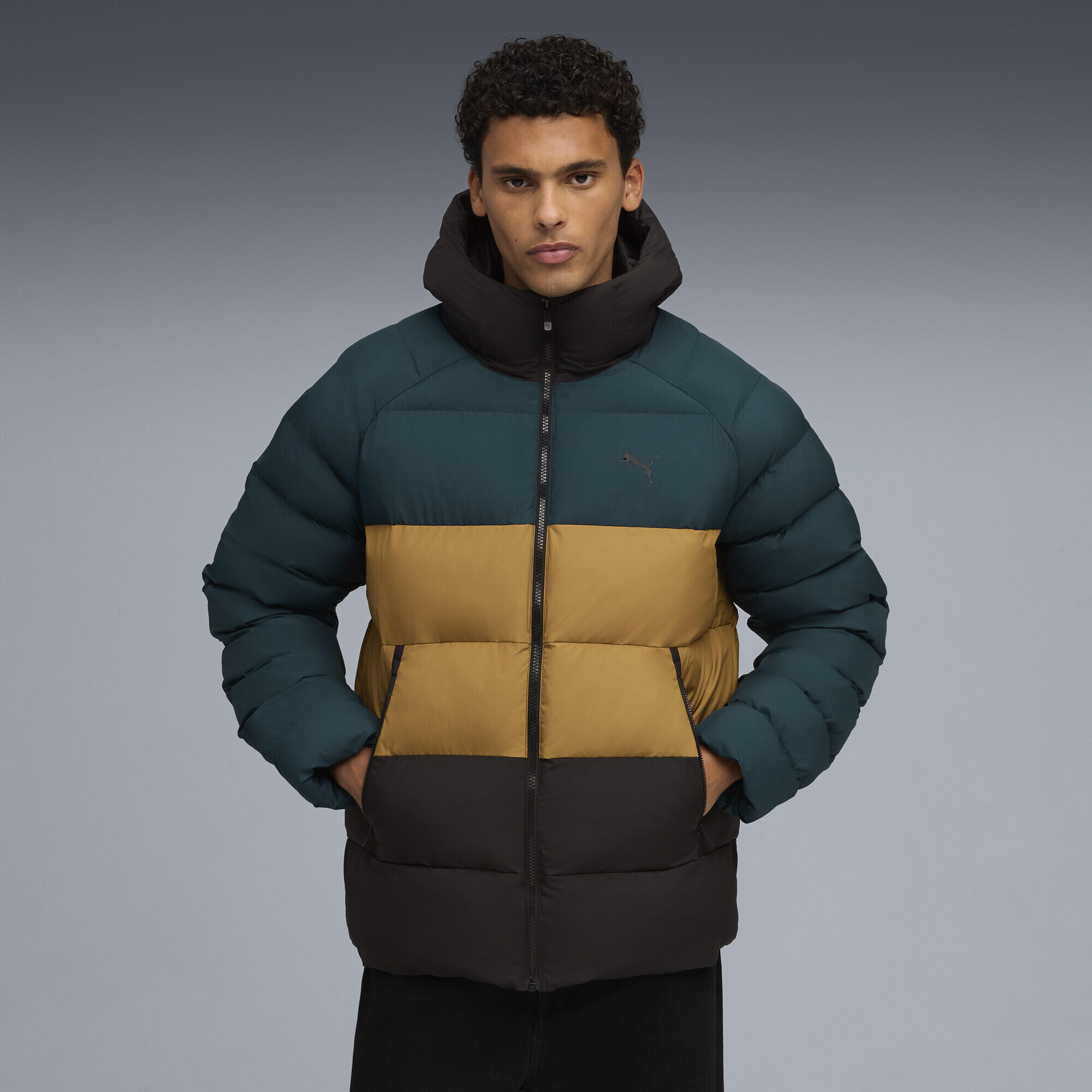 PUMA Běh bunda s kapucí mono PUMA