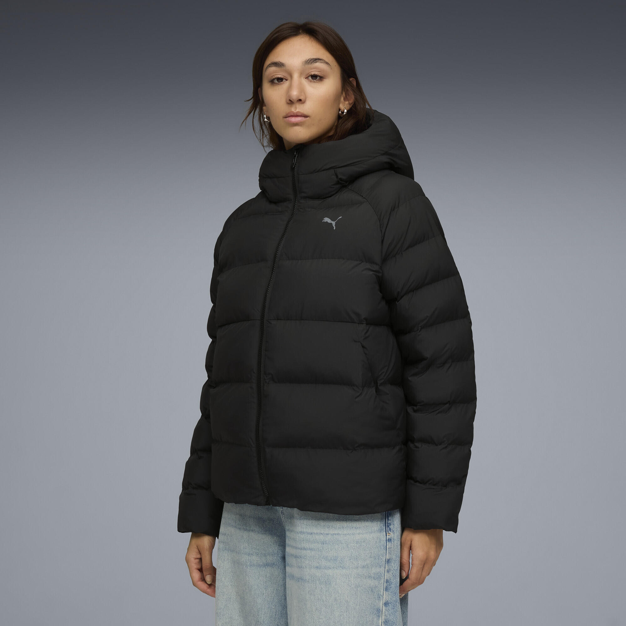 Damska kurtka z kapturem Mono PUMA Black