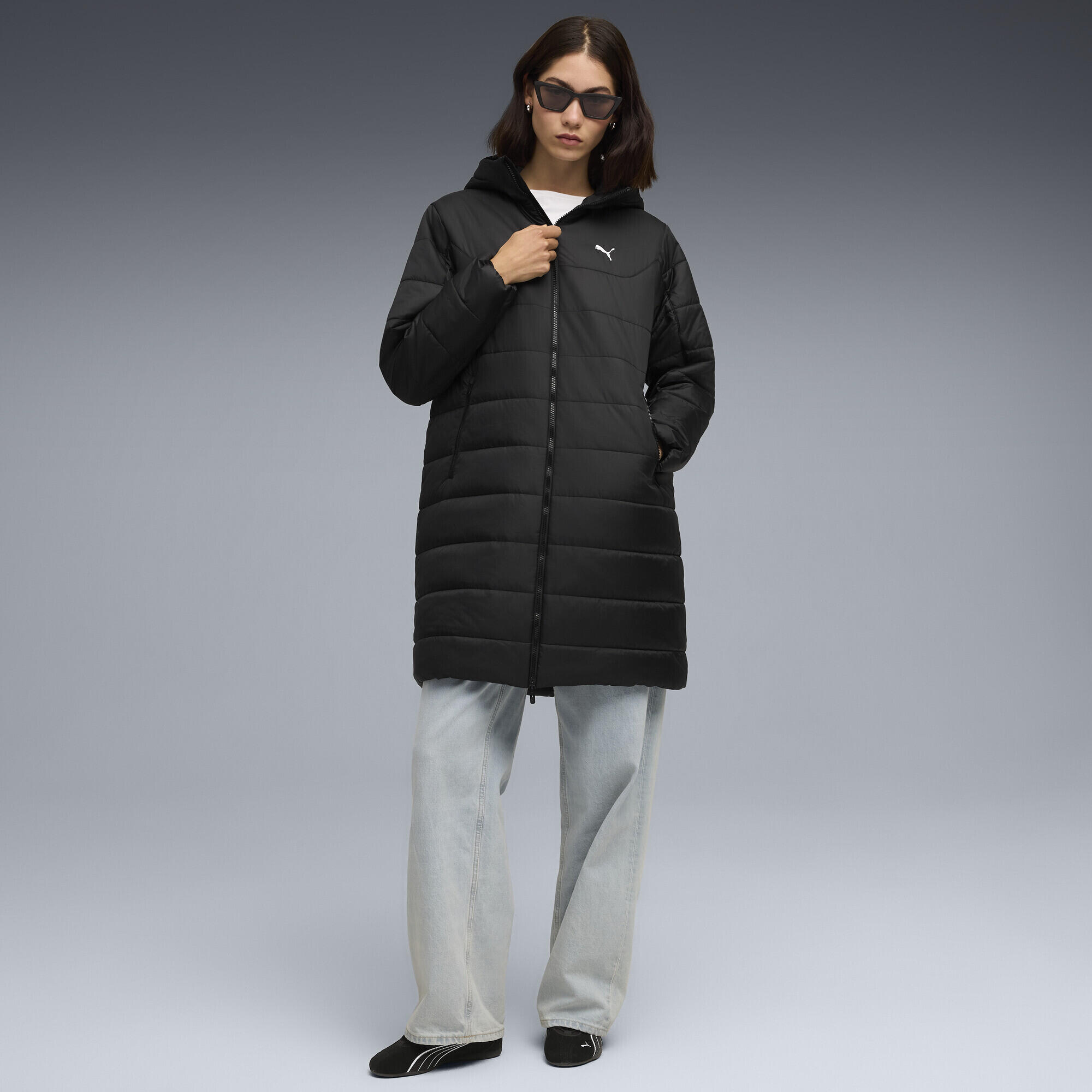 Essentials gewatteerde parka met capuchon voor dames PUMA 4/6