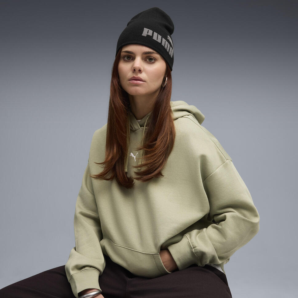 Czapka beanie średniej głębokości Essentials bez mankietu PUMA Black