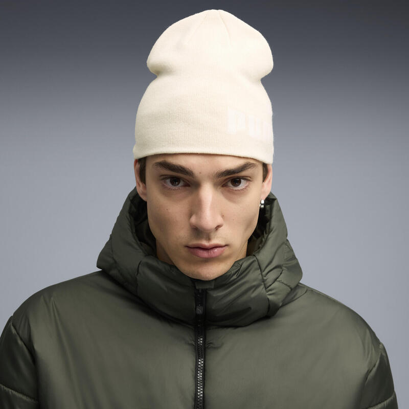 Czapka beanie średniej głębokości Essentials bez mankietu PUMA Alpine Snow White