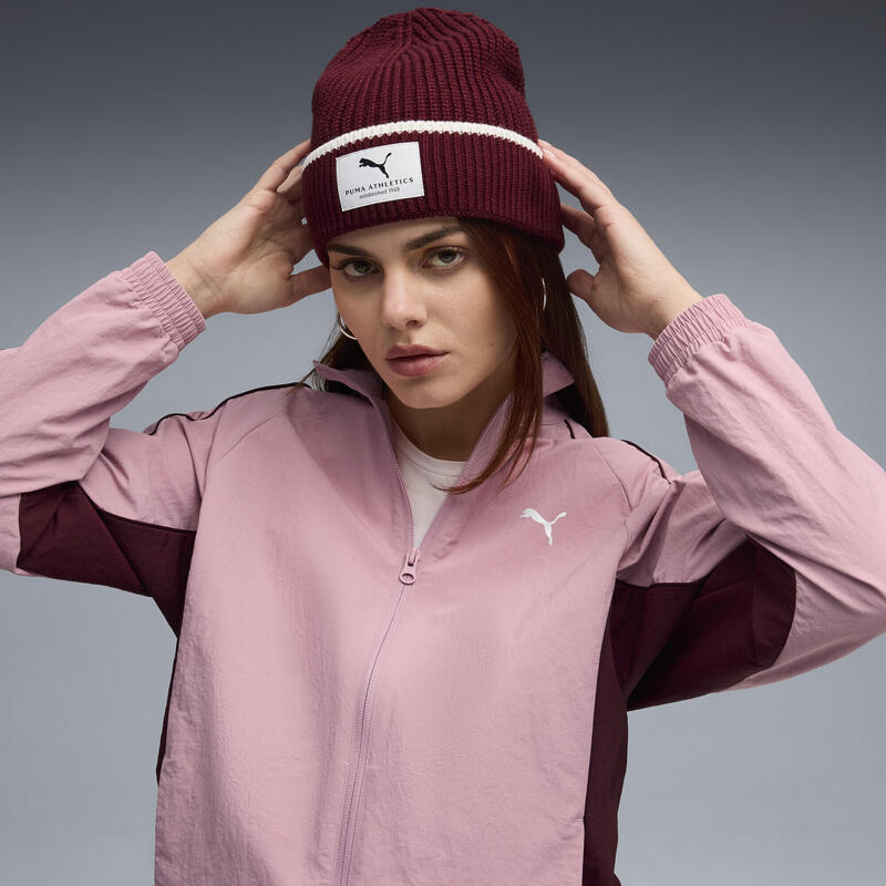 Czapka średniej głębokości PUMA Class PUMA Ruby Shimmer Red