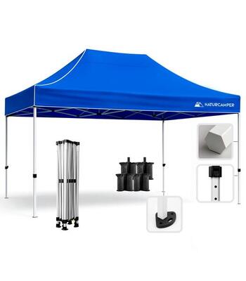 Opvouwbare partytent 3x4,5m waterdicht easy up vouwtent tuin & events grijs