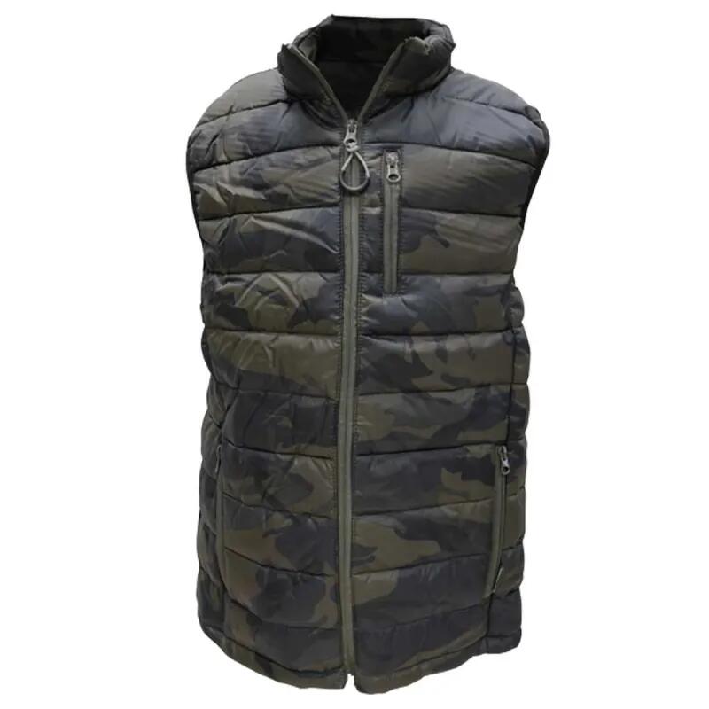ELEMENTERRE Sleeveless down jacket PERCUSSION Camo Trek