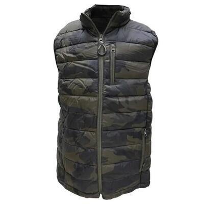 Gilet imbottito per bambini PERCUSSION Camo Trek