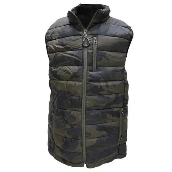 Gilet imbottito per bambini PERCUSSION Camo Trek