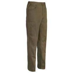 Pantalon de chasse Hyperstretch Savane 7 poches kaki T38 à 60