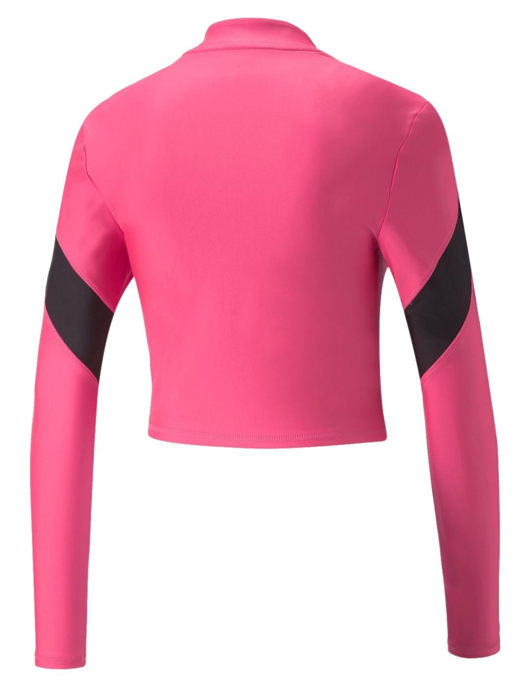 Sudaderas jerseys polares para Mujer Puma Fit eversculpt Rosa 2/8