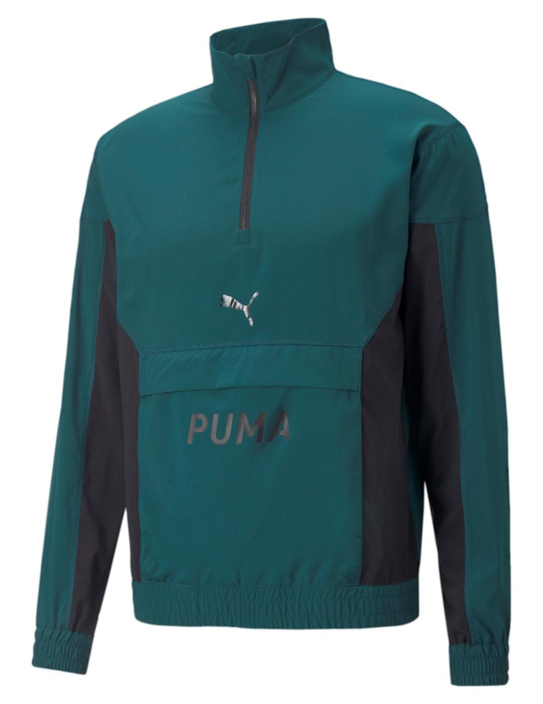 Puma Herren Trainingstop Fit Woven 1/2 Zip 522129 2/8