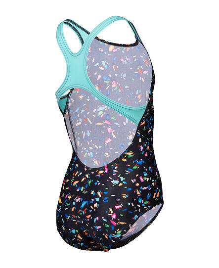 Arena Confetti Badeanzug Schwarz/Multicolor Mädchen 7/7