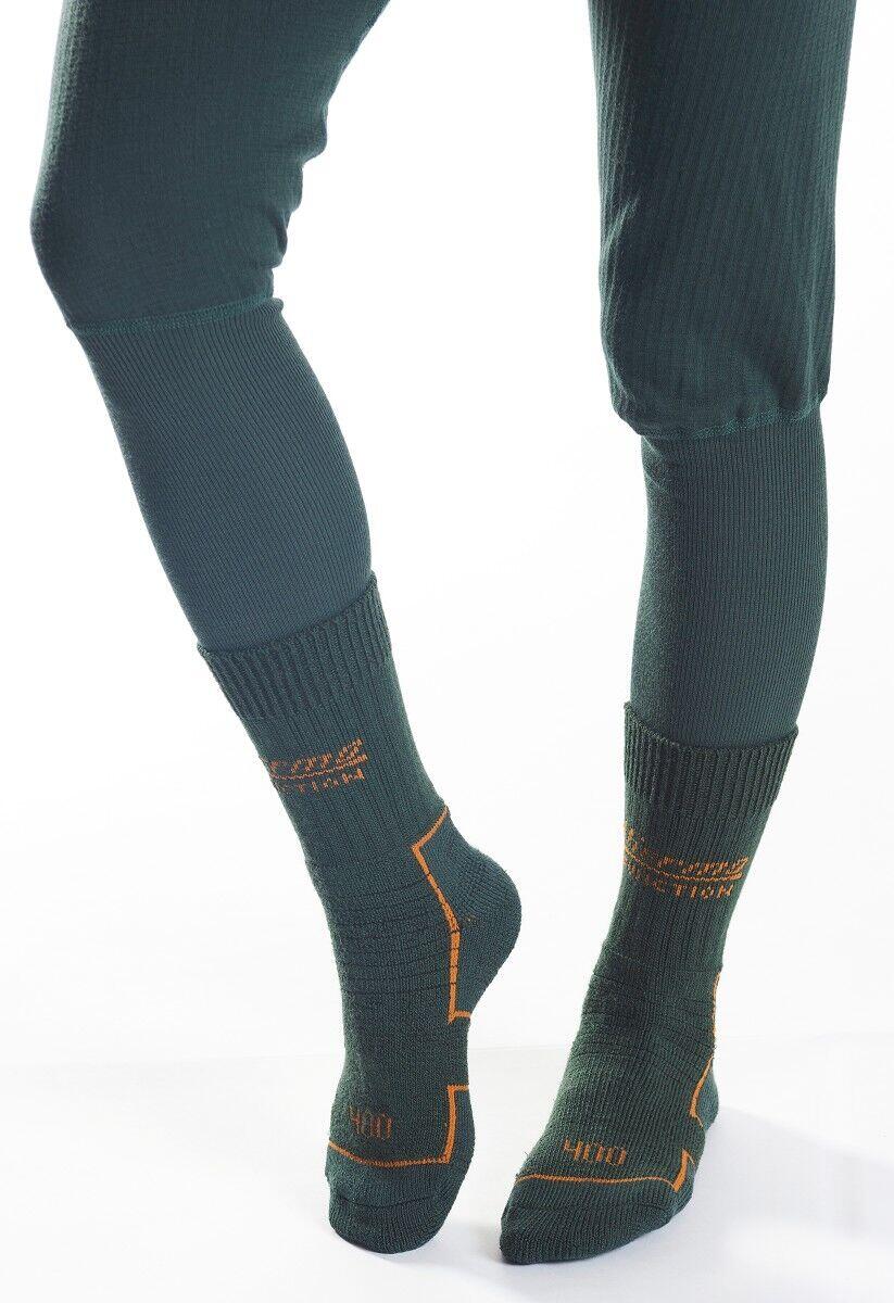 Thermo Function Ansitzsocke "Winnipeg" Jagdsocken oliv grün warm bis -25°C 5/7