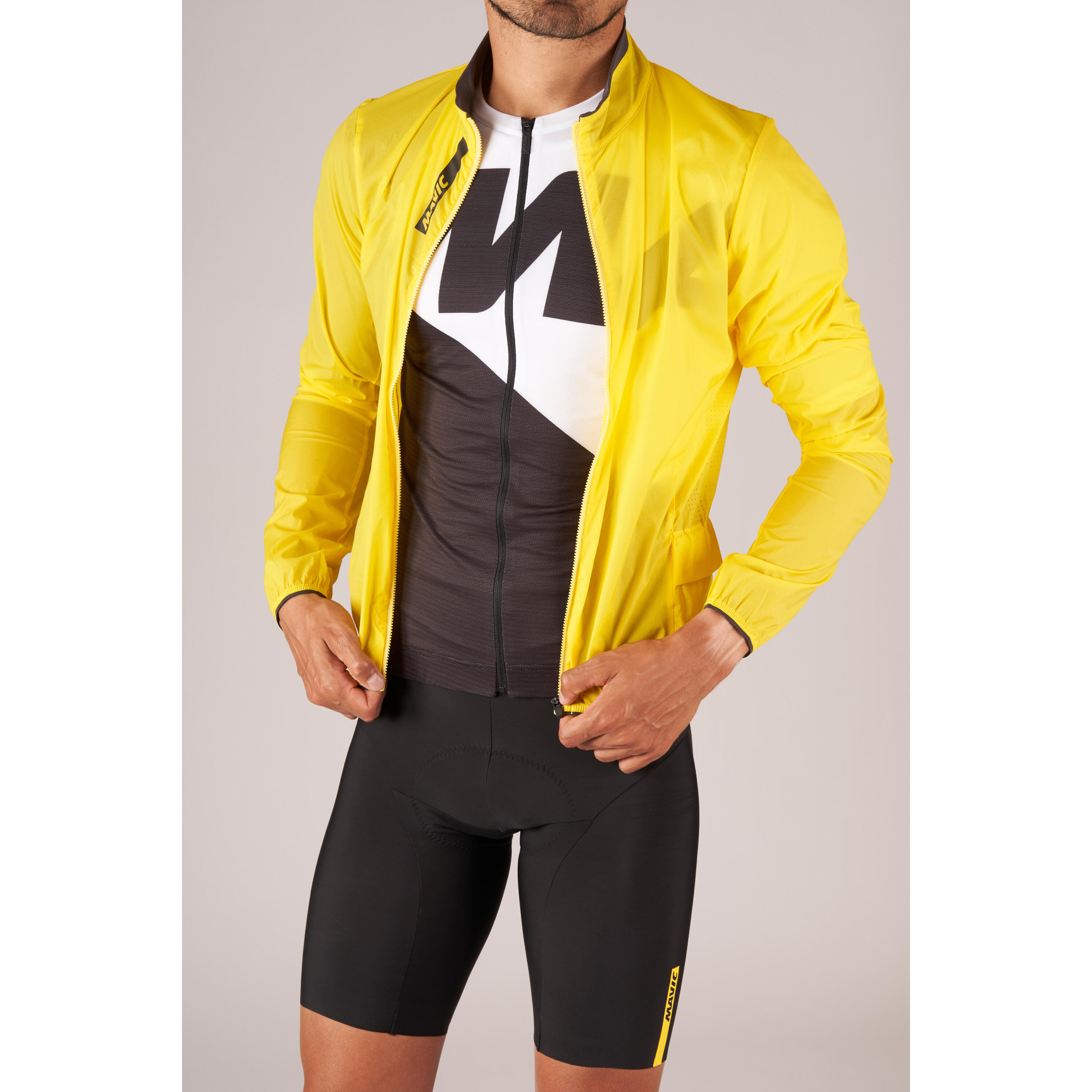 Veste Coupe-Vent Mavic Cosmic Wind Jaune 3/5