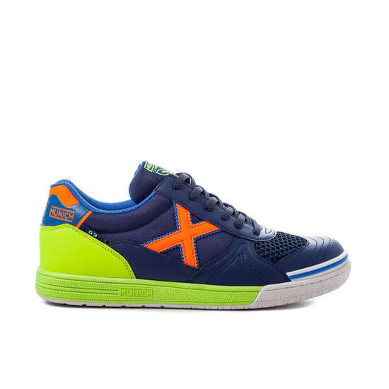 Zapatilla de fútbol sala MUNICH G3 Indoor azul