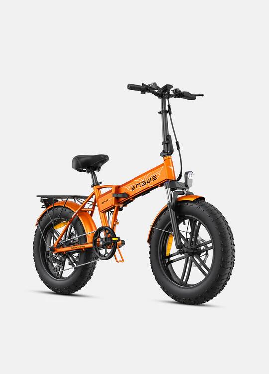 Bicicleta Elétrica Dobrável – Engwe EP2 Boost - Laranja - Lim. 25kmh 1/4