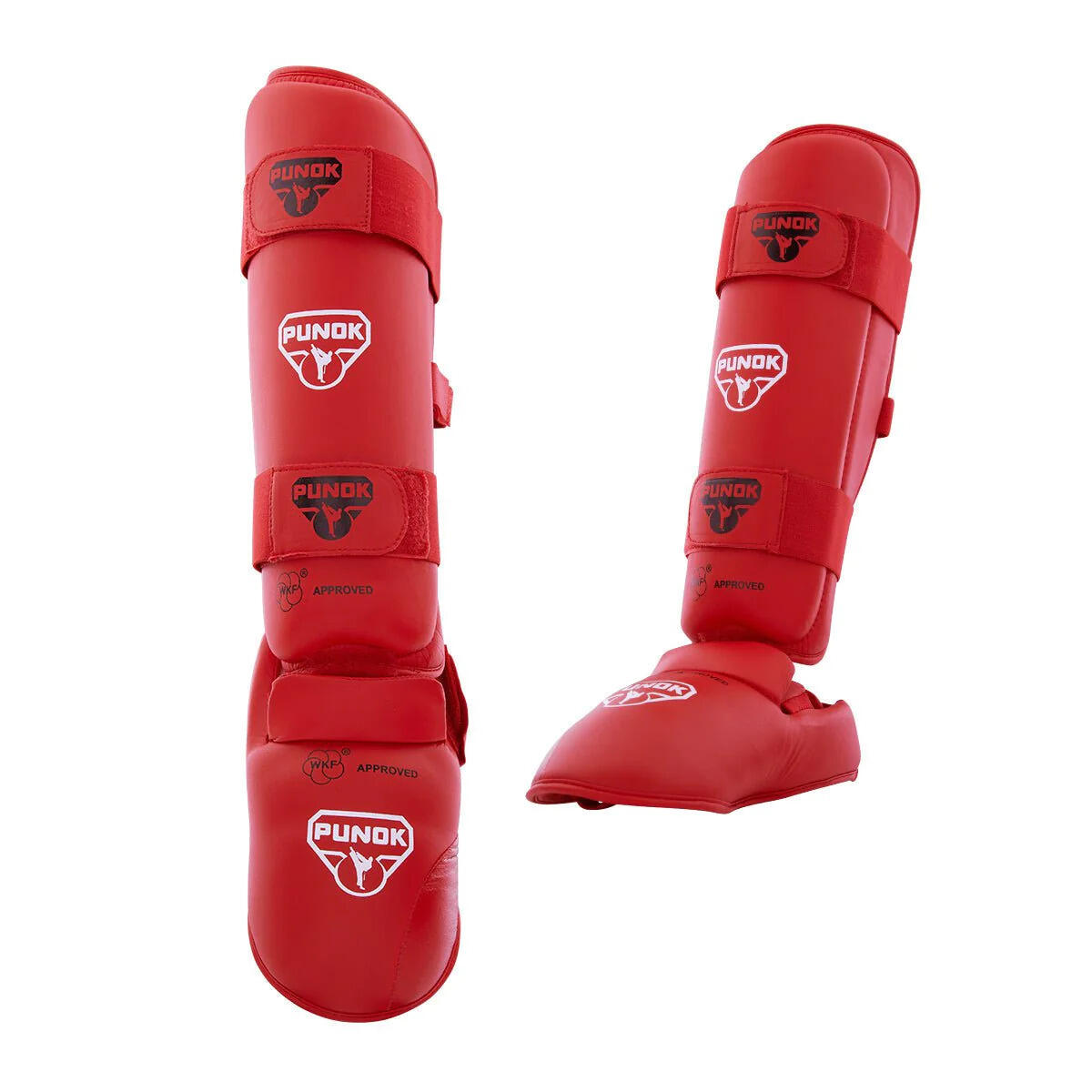CENTURY Schienbeinschoner mit Spannschutz Karate Training WKF approved Punok