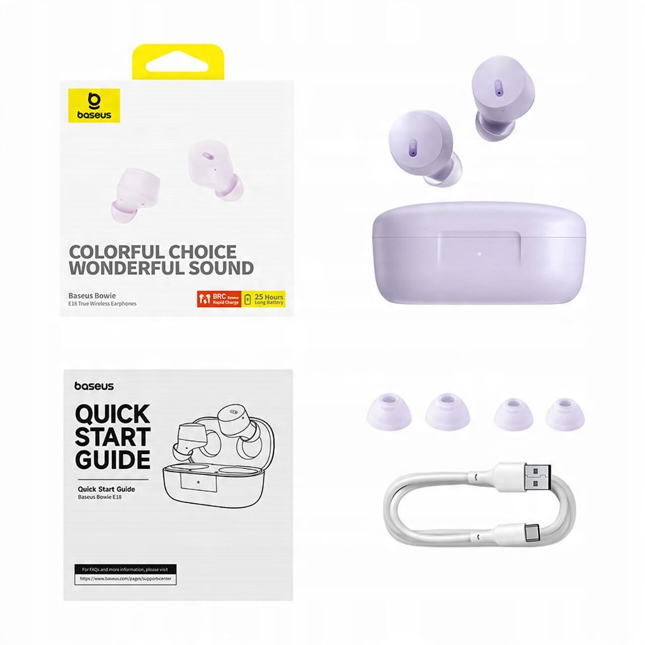 Auriculares com microfone Baseus A00023800533-00 Bluetooth 6/7