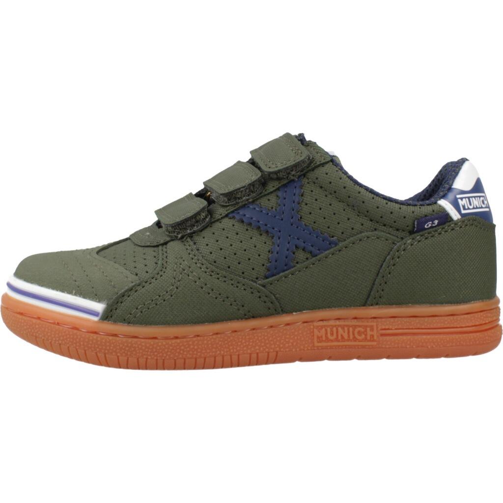 Baskets Munich Modèle G-3 Kid Vco 445 Couleur Vert 2/5