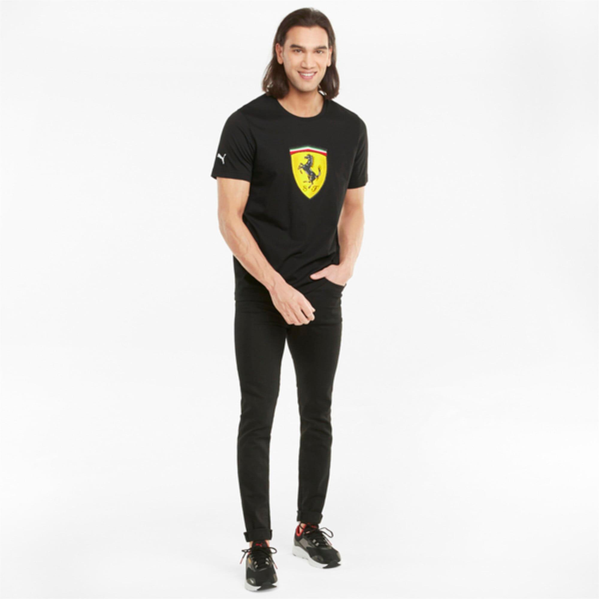 t‑shirt masculinos Puma Ferrari Race Co B Shieldtee 5/6