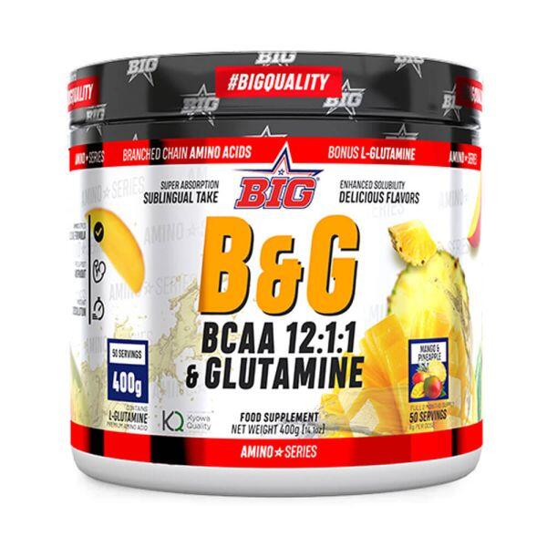 BIG B&G 12:1:1 (BCAA+Glutammina) - 400 g Ananas Mango BIG