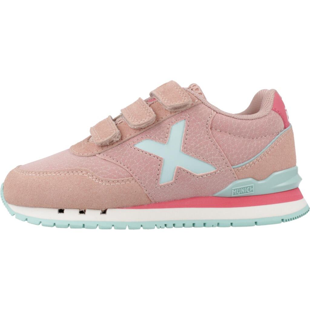 Baskets Munich Modèle Dash Kid Vco Couleur Rose 2/5