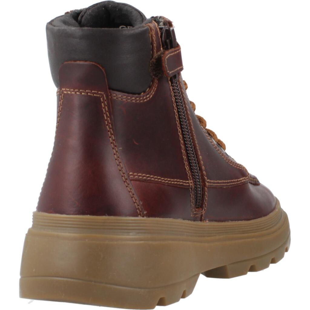Botas Geox Modelo J Kiddartah Boy Cor Borgonha 3/5